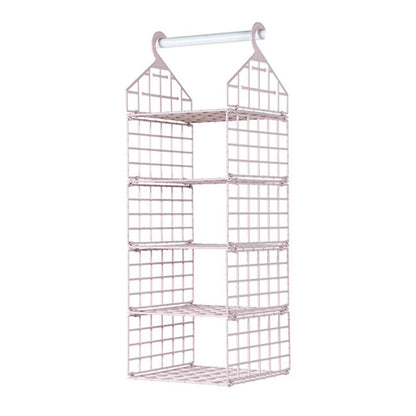 ClosetMax™ Foldable Hanging Organizer – Multi-Tier Space Saver for Pajamas, Coats, Sweaters & More