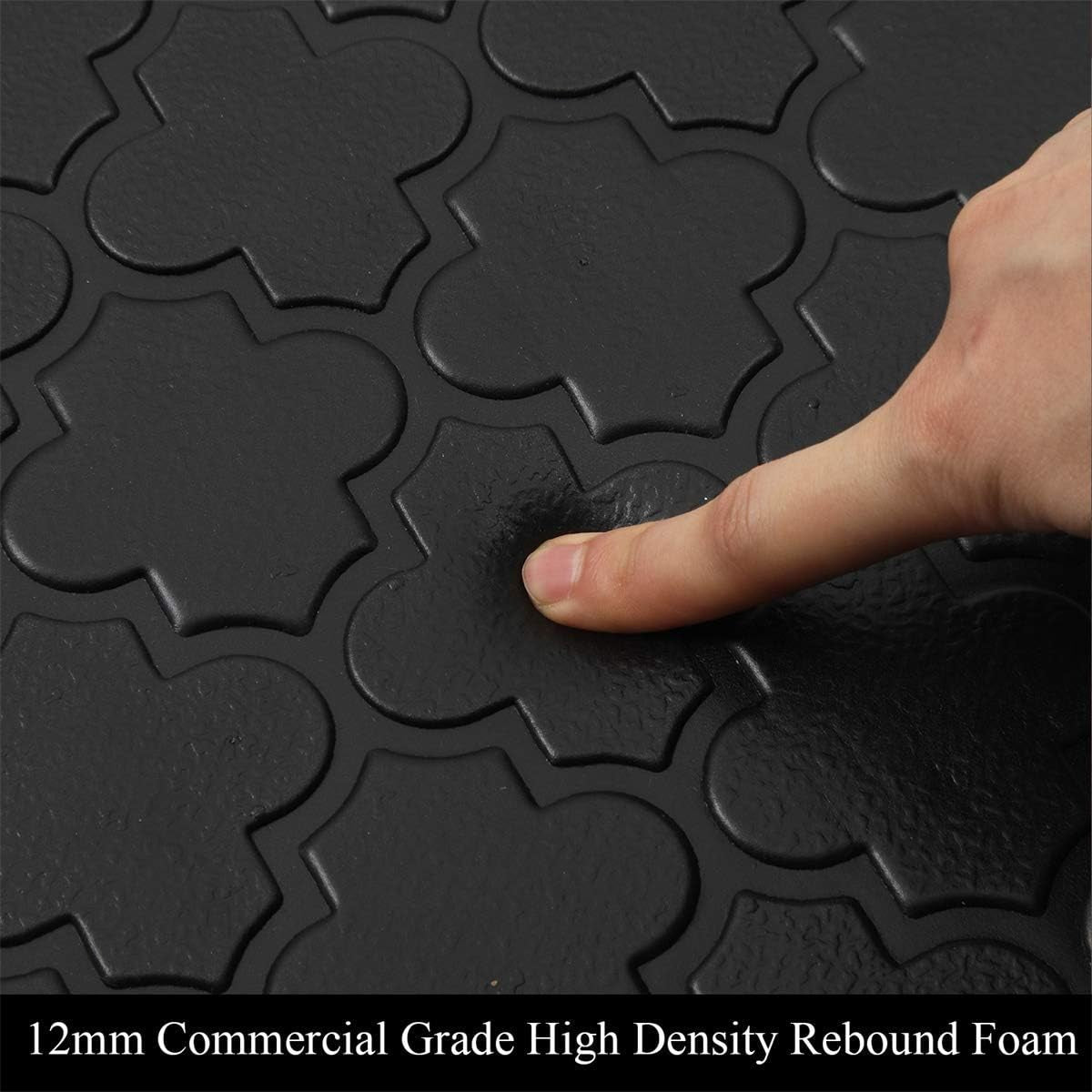 Kitchen Mat Cushioned Anti-Fatigue Floor Runner Waterproof Non-Slip Standing Ergonomic Comfort Rug for Office,Sink,Laundry,Desk,20"X60"